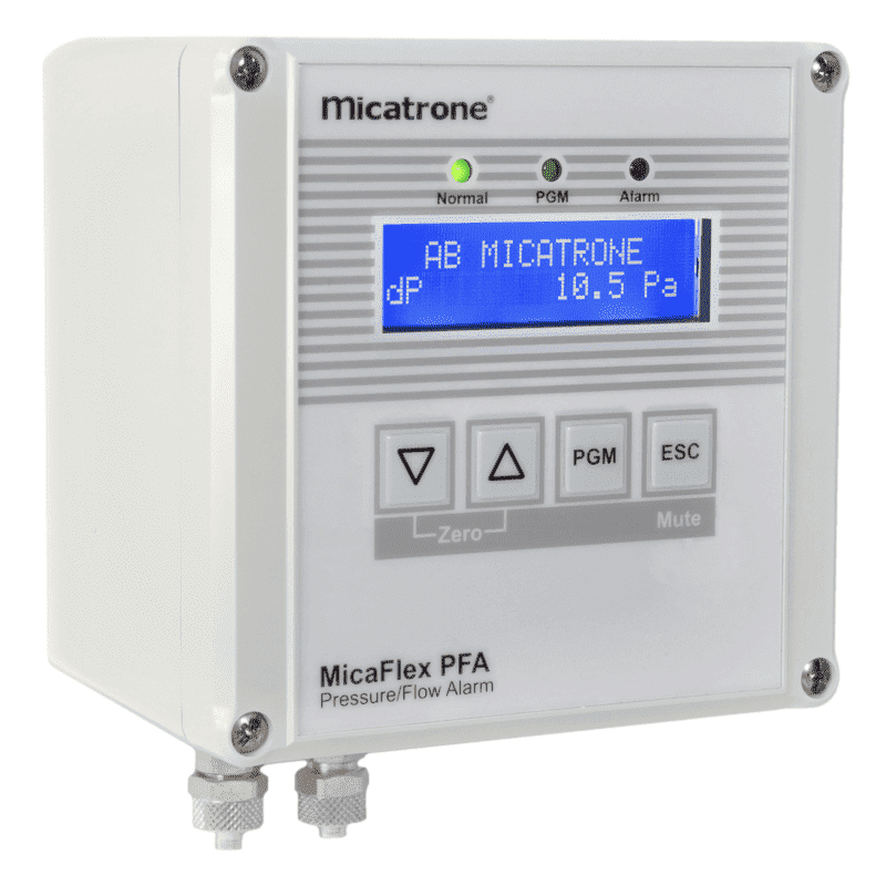 Afbeelding van Micatrone drukverschil-flowtransmitter serie MF-PFA